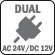 DC12V / DC24V, PoE